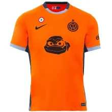 2023/24 In Milan x Ninja Turtles Third Orange Fans Soccer Jersey 忍者神龟版