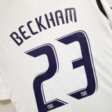2012/13 LA Galaxy FC Home White Retro Long Sleeve Jersey