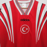 1990 Turkey Away Red Retro Retro Jersey