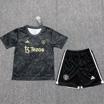 2024 M Utd x AD x  Stone Roses Kids Soccer Jersey