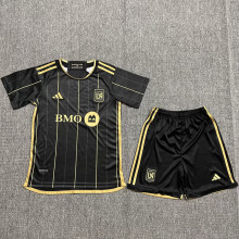 2024/25 Los Angeles Home Black Kids Soccer Jersey