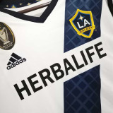 2012/13 LA Galaxy FC Home White Retro Long Sleeve Jersey