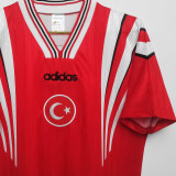 1990 Turkey Away Red Retro Retro Jersey