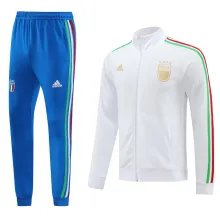 2024 Italy White Jacket Tracksuit