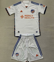 2024/25 Cincinnati Away White Kids Soccer Jersey