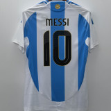 MESSI #10 Argentina Home Player Version Jersey 2024/25 (Have FlFA World Champion 2022 有胸前章) ★★