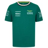2024 ALONSO #14 Aston Martin F1 Green Team T-Shirt  (圆领 阿斯顿马丁)