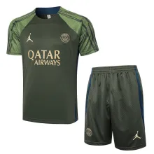 2024 PSG Dark Green Training Jersey(A Set)