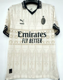 2023/24 AC Milan x PUMA x Pleasures 1:1 Quality 4Th Fans Soccer Jersey