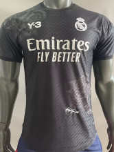2024/25 RM x Y-3 Black Player Version Soccer Jersey