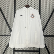 2024 Corinthians White Windbreaker