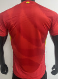 2024/25 Spain Home Red Player Version Soccer Jersey