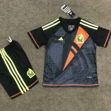 2024/25 Mexico Goalkeeper Kids Soccer Jersey 墨西~