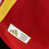 2024/25 Spain Home Red Player Version Soccer Jersey