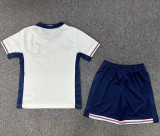 2024/25 England Home White Kids Soccer Jersey