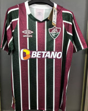 2024/25 Fluminense Home Fans Soccer Jersey 有胸前广告