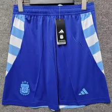 2024/25 Argentina Away Blue Fans Shorts Pants