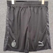 2023/24 AC Milan x PUMA x Pleasures 4Th Black Short Pants