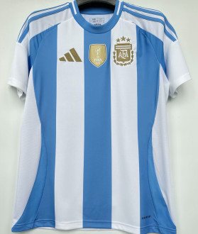 2024/25 Argentina 1:1 Quality Home Fans Jersey (Have FlFA World Champion 2022 有胸前章)