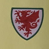 2024/25 Wales Away Yellow Fans Soccer Jersey