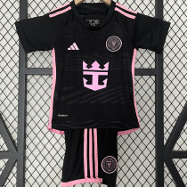 2023/24 Inter Miami Away Black Kids Soccer Jersey