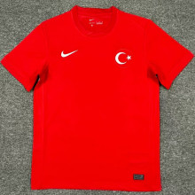 2024/25 Turkey Away Red Fans Soccer Jersey