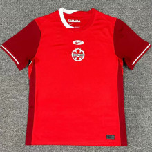 2024/25 Canada Home Red Fans Soccer Jersey