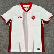 2024/25 Canada Away White Fans Soccer Jersey