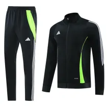 2024/25 AD~ Black Grey Jacket Tracksuit