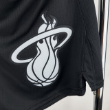 2024/25 Miami Heat Black NBA Pants