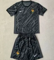 2024/25 France Goalkeeper Kids Soccer Jersey