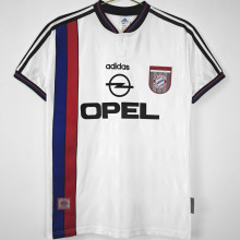 1995/97 BFC Away White Retro Soccer Jersey