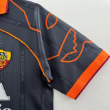 1999/2000 Roma Third Black Retro Soccer Jersey