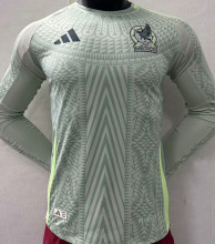 2024/25 Mexico Away Player Version Long Sleeve Jersey