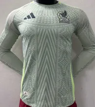2024/25 Mexico Away Player Version Long Sleeve Jersey