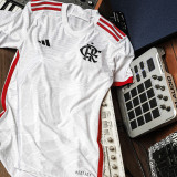 2024/25 Flamengo 1:1 Quality Away White Fans Soccer Jersey
