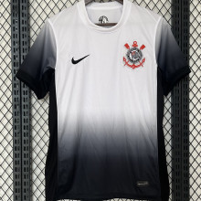 2024/25 Corinthians Home White Fans Soccer Jersey