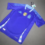 2024/25 Argentina Away Blue Player Version Jersey (Have FlFA World Champion 2022 有胸前章)