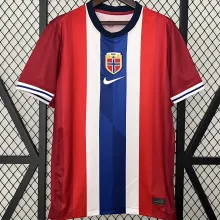 2024/25 Norway Hoem Red Fans Soccer Jersey