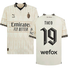 THEO #19 AC Milan x PUMA x Pleasures 4Th Fans Jersey 2023/24  欧冠体 ★★