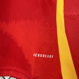 2024/25 Spain 1:1 Quality Home Red Fans Soccer Jersey
