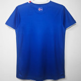 2016/17 Iceland Home Blue Retro Retro Jersey