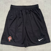 2024/25 Portugal Awa Black Fans Shorts Pants