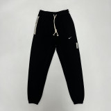 2024/25 Nk~ Black Pure Cotton Sports Trousers Zipper style