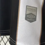 2024/25 Santos 1:1 Quality Away White Black Fans Jersey