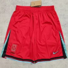 2024/25 South Korea Home Red Shorts Pants