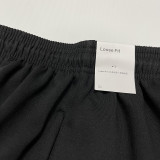 2024/25 Nk~ Black Pure Cotton Sports Trousers Zipper style