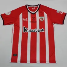 2023/24 Bilbao AT COPE DE REY FINAL Home Fans Jersey （ALL PATCH胸前字+章+袖广告）