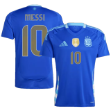 2024/25 Argentina Away Blue Player Version Jersey (Have FlFA World Champion 2022 有胸前章)