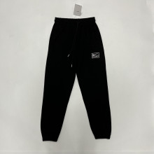 2024/25 Nk~ Black Pure Cotton Sports Trousers Zipper style